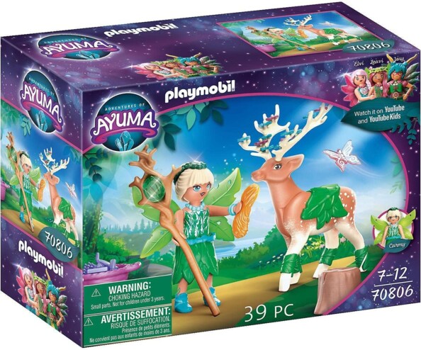 Playmobil 70806 Fata della Foresta e animale totem :  magia naturale