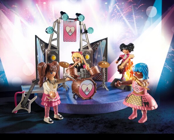 PLAYMOBIL City Life 71042 Rock: concerto e divertimento