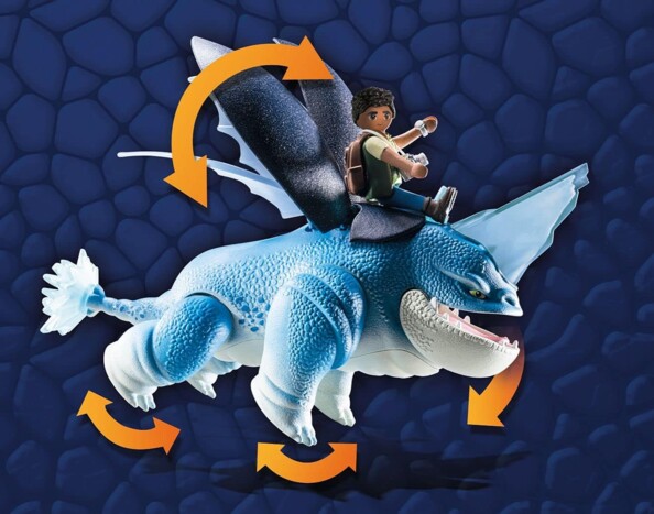 Playmobil Dragons – Plowhorn & D’Angelo