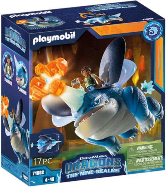 Playmobil Dragons – Plowhorn & D’Angelo