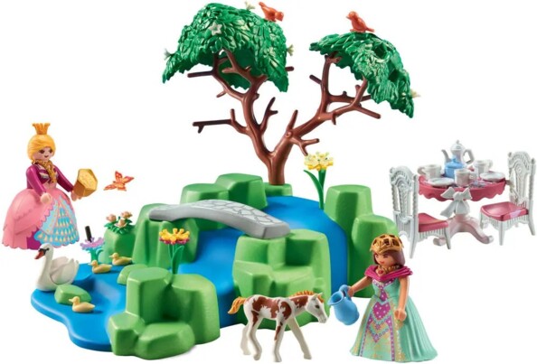 Playmobil Princess Un momento incantato con il Picnic con puledro