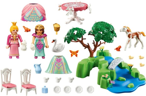 Playmobil Princess Un momento incantato con il Picnic con puledro