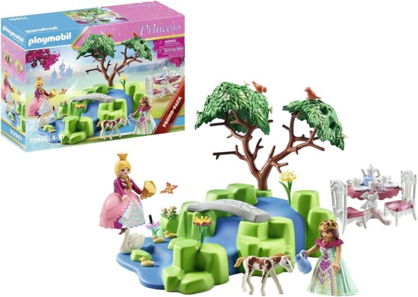 Playmobil Princess Un momento incantato con il Picnic con puledro