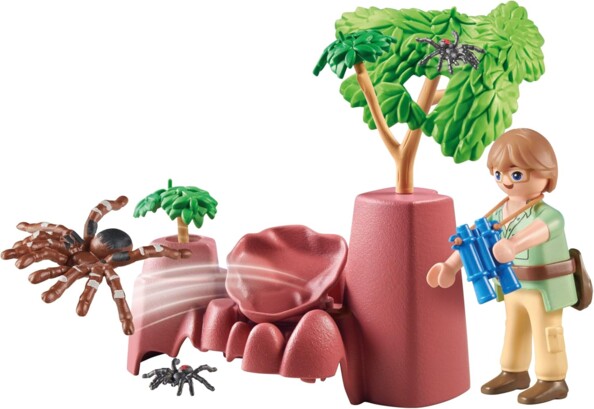 PLAYMOBIL Roccia con Ragno Gigante: avventura e mistero