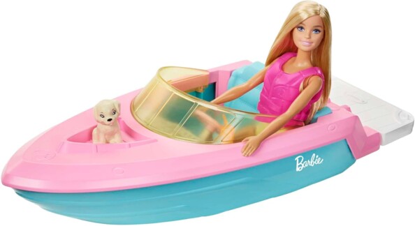 Barbie con la sua barca