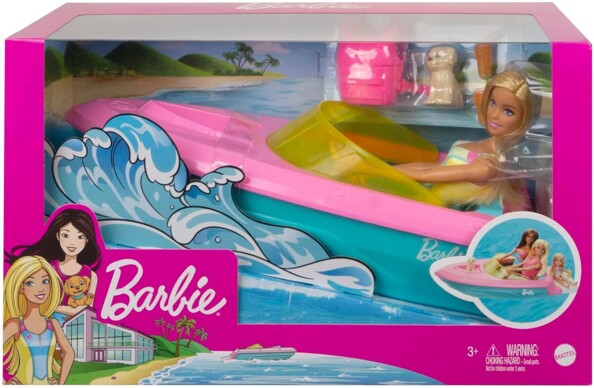 Barbie con la sua barca