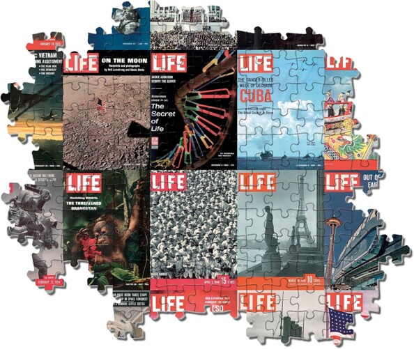 Puzzle Clementoni Life Magazine Covers da 1000 pezzi