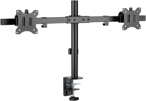 Supporto da scrivania per 2 monitor da 17" a 32"