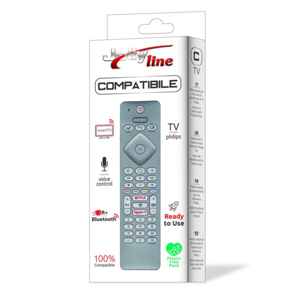 Telecomando IR+BT compatibile con TV Philips