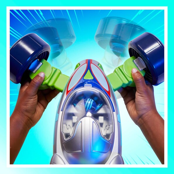 PJ Masks Veicolo Pyj’Arpenteur avventura e azione con i supereroi della notte