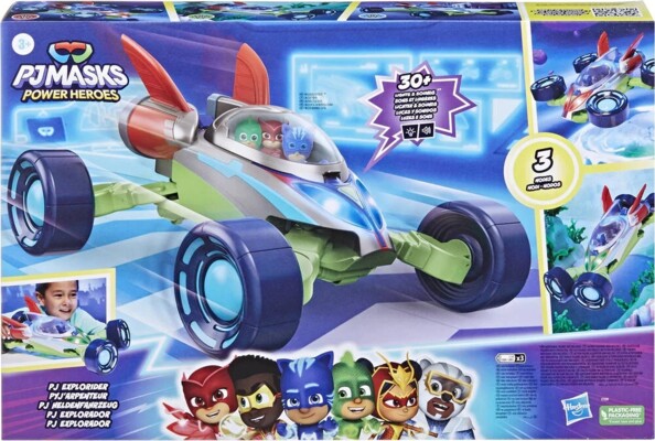 PJ Masks Veicolo Pyj’Arpenteur avventura e azione con i supereroi della notte