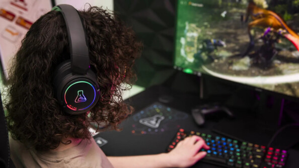 Cuffie gaming wireless KORP IRIDIUM RGB