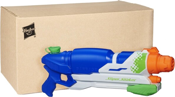 Super Soaker Barrage con serbatoio XL e 3 modalità di getto