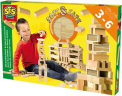  Gioco di costruzioni con cubi in gommapiuma