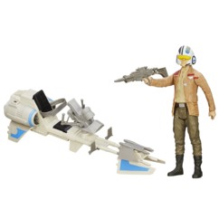 

Figurina 30 cm con veicolo Star Wars – Poe Dameron