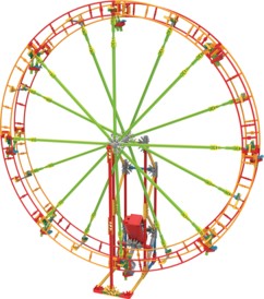  Gioco di costruzione motorizzato K’Nex - Revoluzione