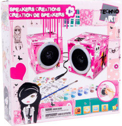 Speaker audio personalizzabili Techno ART – Rosa