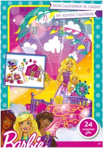 Calendario dell’Avvento Barbie con 24 sorprese creative