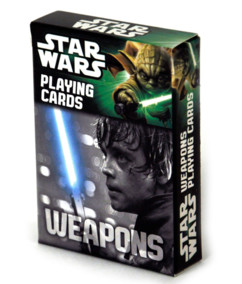 Mazzo di carte da gioco Star Wars: Weapons