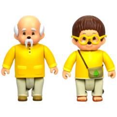 Figurine La tribù dei Monchhichi - Feuillu & Sylvus