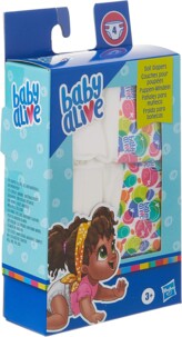 Baby Alive  Set di 4 Pannolini di Ricambio per il gioco realistico