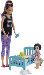 Barbie Babysitter  dolcezza, cura e fantasia in un solo set