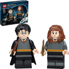 LEGO Harry Potter & Hermione : figure da costruire da 26 cm