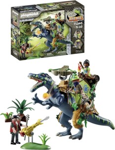 Playmobil Dino Rise – Spinosauro e combattenti