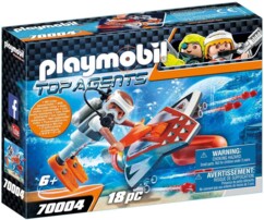 Playmobil Spy Team  missioni subacquee con il propulsore spia