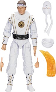 Power Rangers x Cobra Kai – Morphed Daniel LaRusso White Crane Ranger