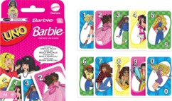 Gioco di Carte UNO Barbie Mattel