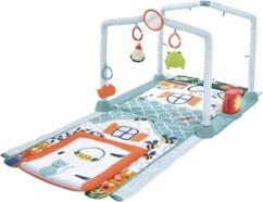 Fisher-Price Il Mio Tappeto Capanna 3 in 1  gioco, comfort e scoperta
