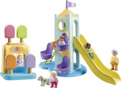 Playmobil Parco Giochi con Scivolo divertimento e fantasia all’aperto