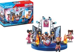 PLAYMOBIL City Life 71042 Rock: concerto e divertimento