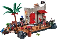 Playmobil 6146 Forte dei Pirati SuperSet – fortezza marittima completa