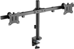 Supporto da scrivania per 2 monitor da 17" a 32"