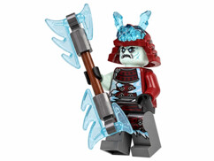 NINJAGO Blizzard Samurai 891952 minifigure guerriero del ghiaccio