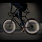 Luce LED su valvola per ruota da bicicletta