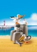 

Coppia di pellicani con 2 cuccioli n°9070