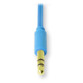 Auricolari in-ear retrattili sport - Blu/Rosa
