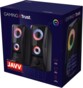 Casse PC Javv RGB 12 W con illuminazione LED
