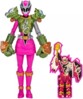 Power Ranger Rosa Smash Armor Dino Fury  forza, stile e coraggio
