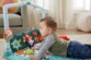 Fisher-Price Il Mio Tappeto Capanna 3 in 1  gioco, comfort e scoperta