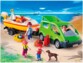 Playmobil Auto di Famiglia con Barca  avventura e divertimento in viaggio