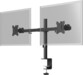 Supporto da scrivania per 2 monitor da 17" a 32"