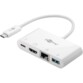 Adattatore USB-C multiporta 4 in 1 con HDMI 4K, Gigabit Ethernet e Power