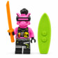 Minifigure NINJAGO Richie Prime Empire con surf e katana