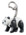 Portachiavi Playmobil panda 6612