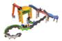 circuit petit train motiorisé avec grue chugginton livraison & cargaison express tomy locomotive koko