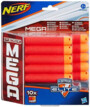 Recharge fléchetteen mousse pour pistolet nerf lot de 10 compatible avec tous les blasters Nerf